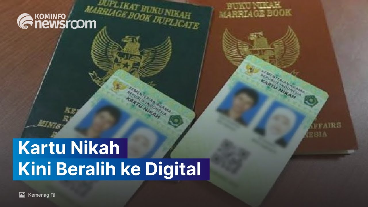 Kemenag Hentikan Penerbitan Kartu Nikah Fisik per Agustus 2021