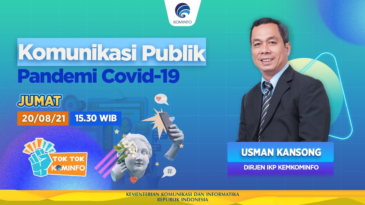 Komunikasi Publik Pandemi Covid-19 #TokTokKominfo - Eps. 74