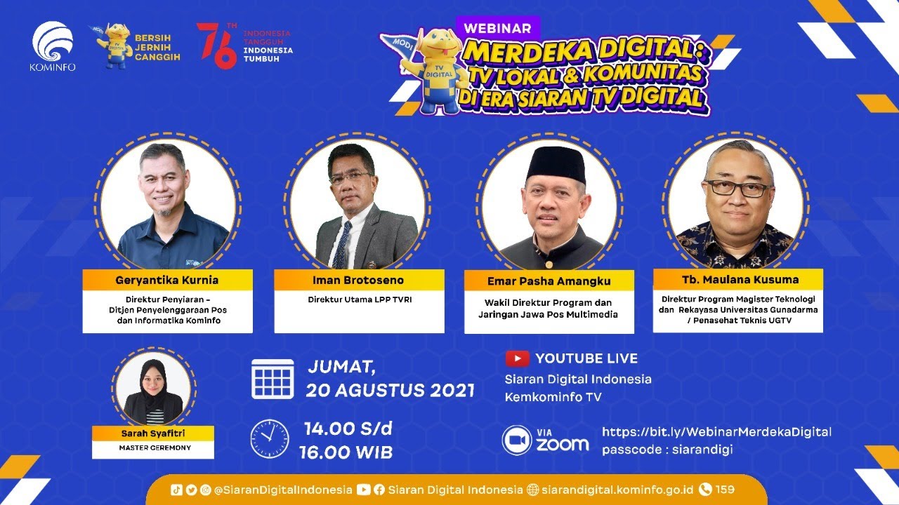 Merdeka Digital : TV Lokal dan Komunitas di Era Siaran TV Digital