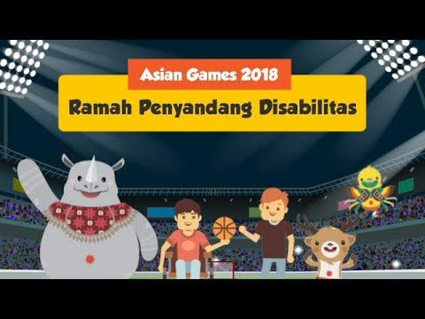 [Motion Grafis] Asian Games 2018, Ramah Penyandang Disabilitas