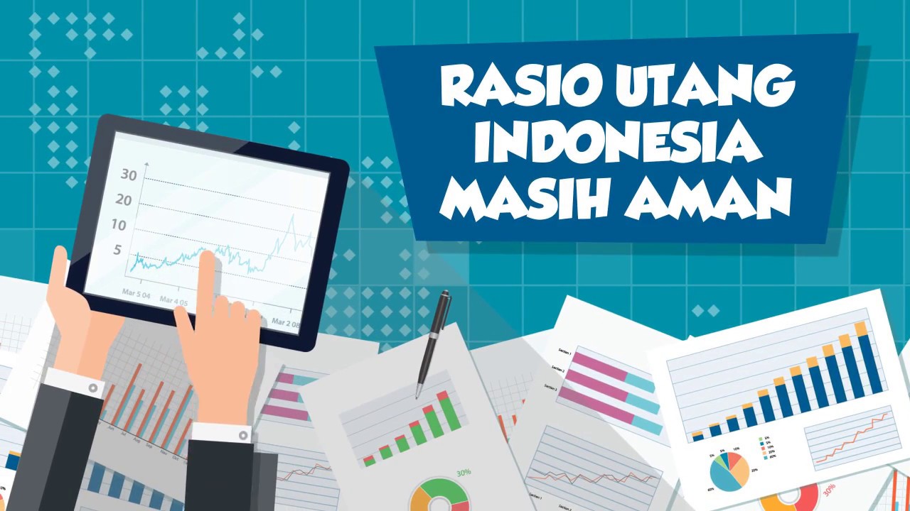 [Motion Grafis] Rasio Utang Indonesia Masih Aman