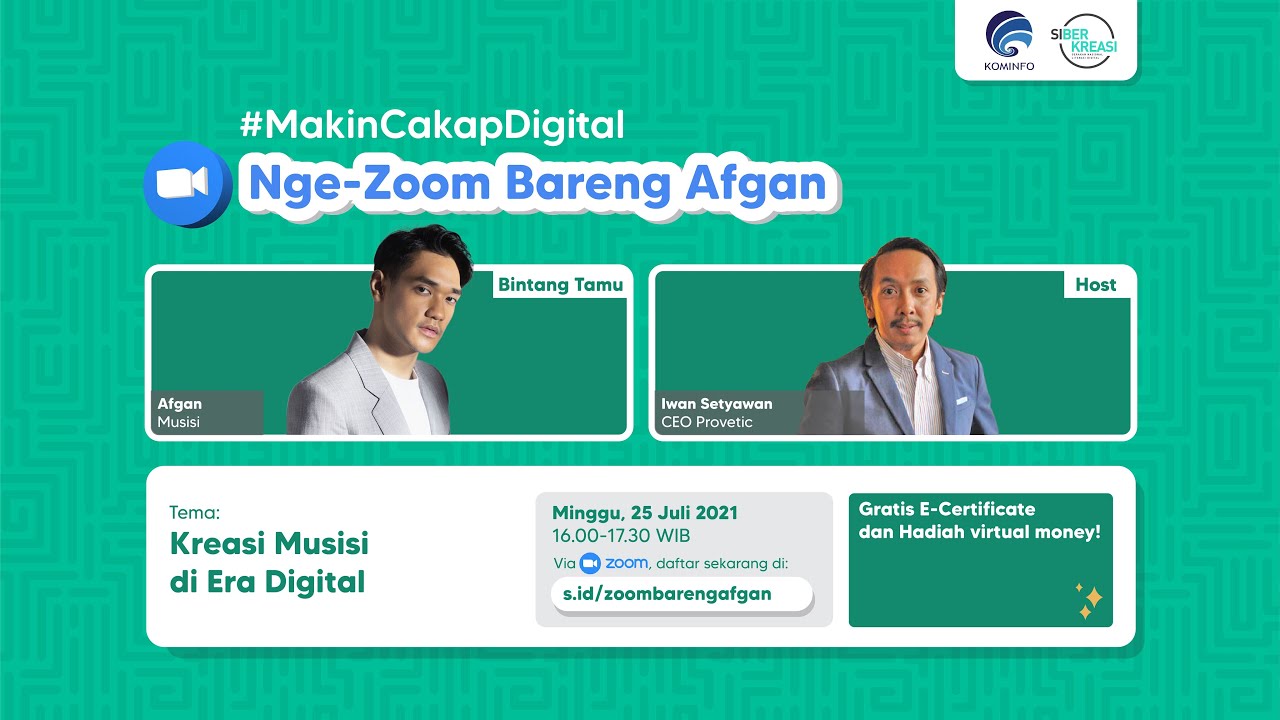 Nge-Zoom Bareng Afgan