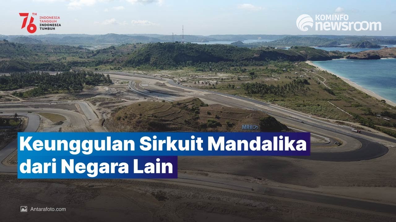 Pengaspalan Lintasan Sirkuit Mandalika Rampung 100%