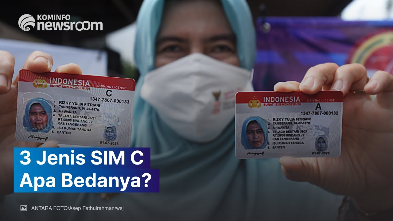 Penggolongan SIM C Terbaru Akan Segera Berlaku