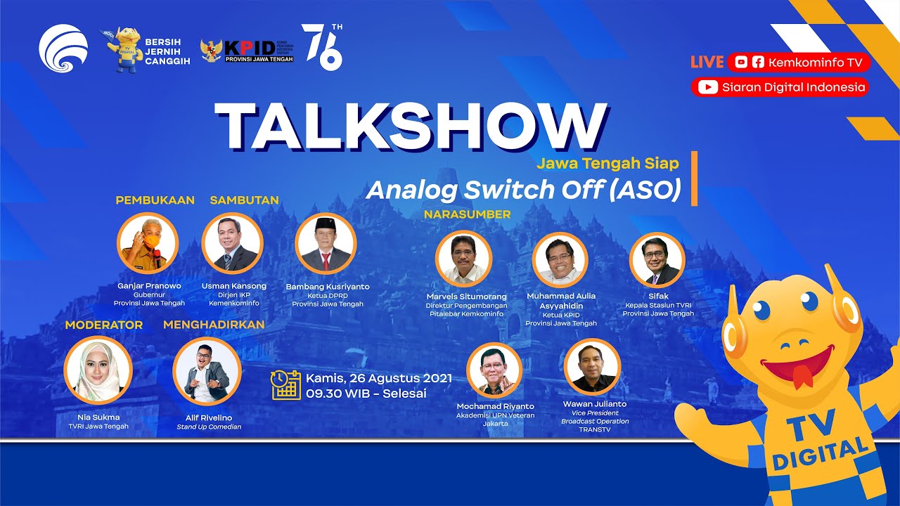 Talkshow Jawa Tengah Siap Analog Switch Off