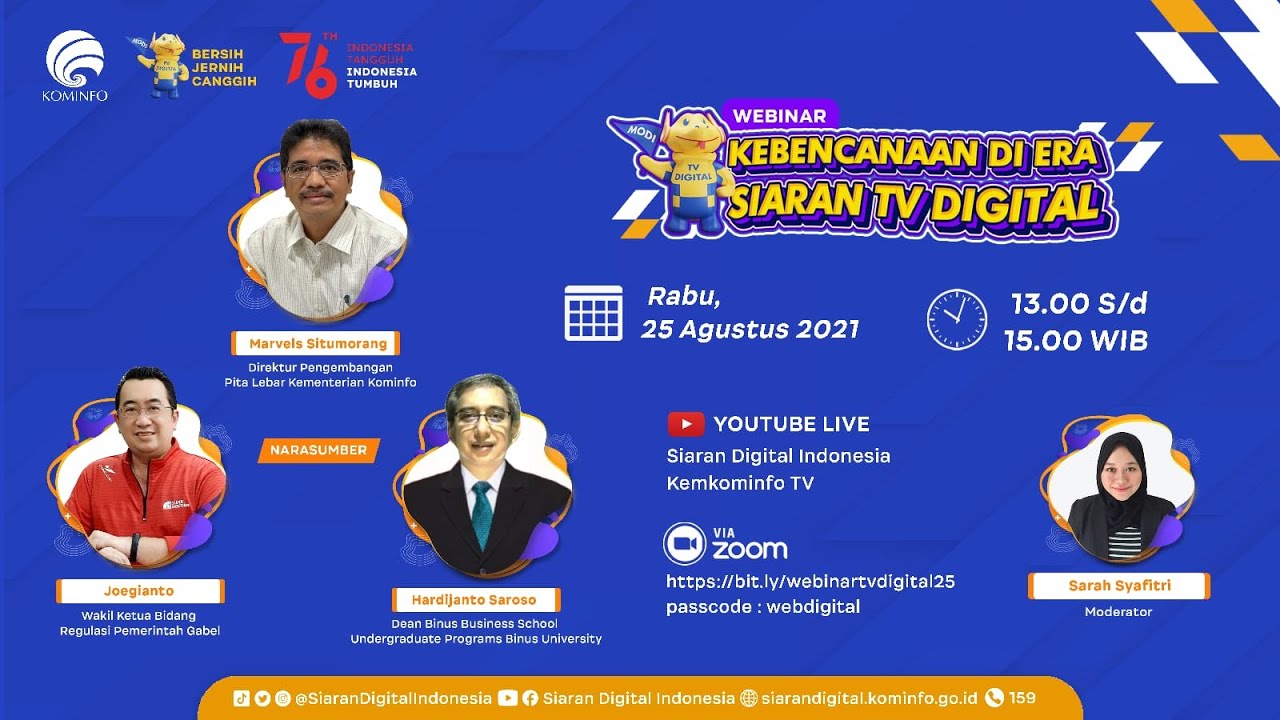 Webinar Kebencanaan di Era Siaran TV Digital