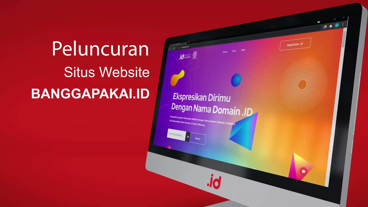 BanggaPakai.ID Platform Penjualan Nama Domain .ID + Website dan Email