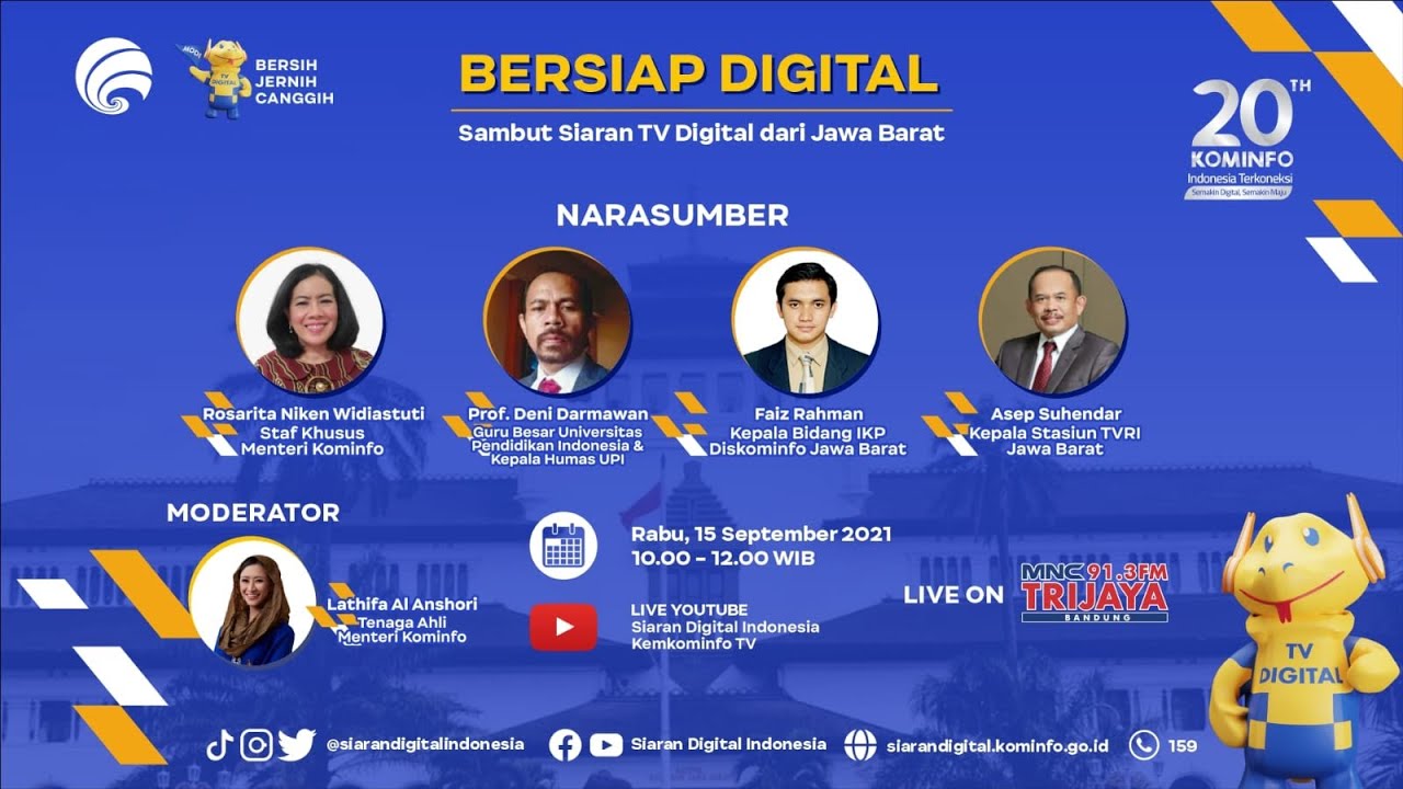 Bersiap Digital - Sambut Siaran TV Digital dari Jawa Barat