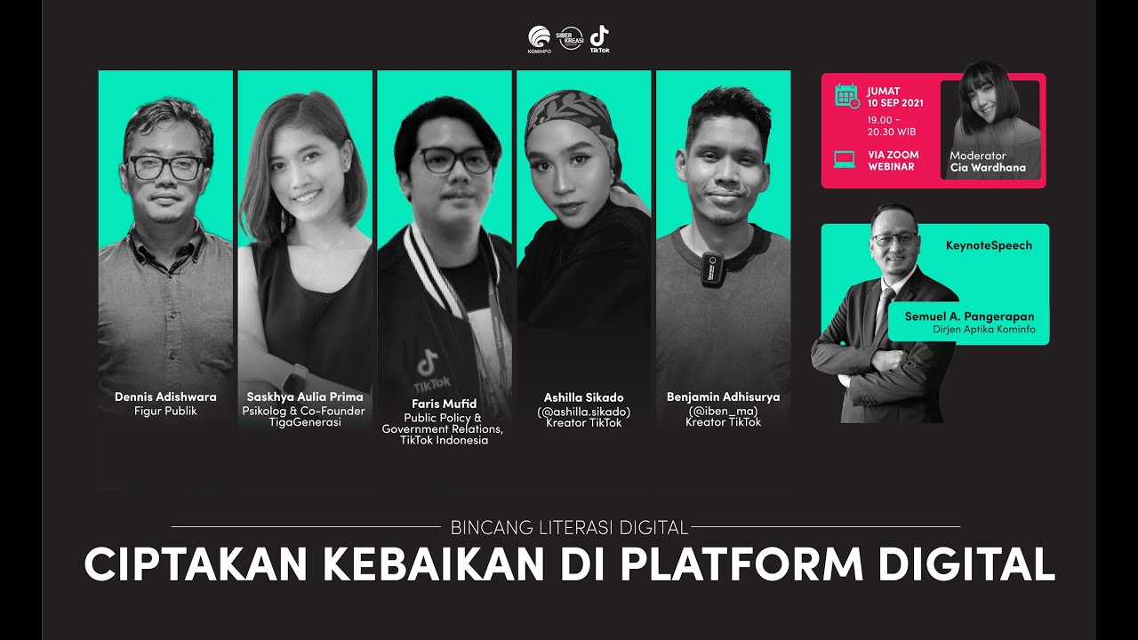 Bicang Literasi Digital "Ciptakan Kebaikan di Platform Digital"