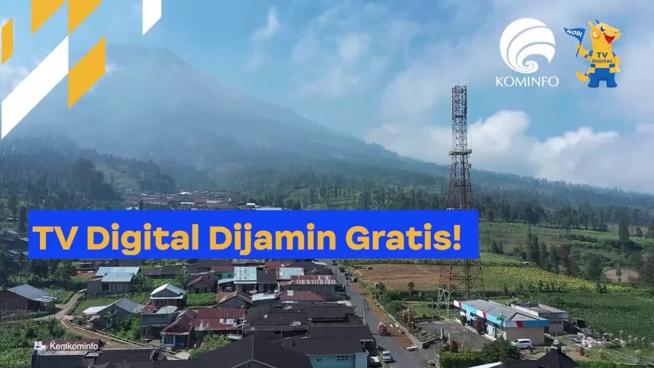 Ingat ya, SohIB! TV Digital Dijamin Gratis!