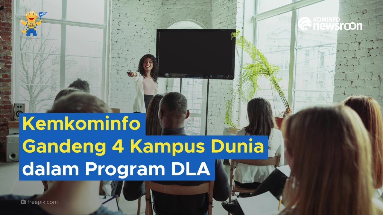 Kemkominfo Gandeng 4 Kampus Dunia dalam Program DLA