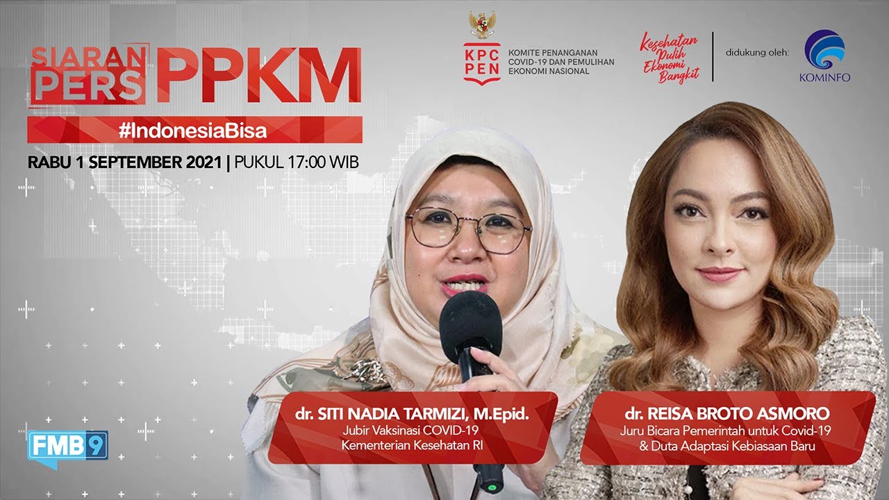 LIVE: SIARAN PERS PPKM