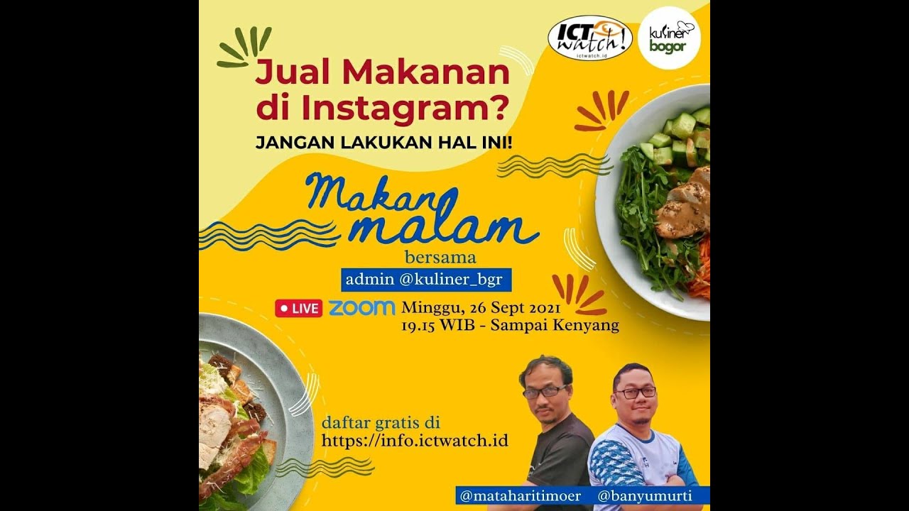 Makan Malam Bareng Internet Sehat & Kuliner Bogor