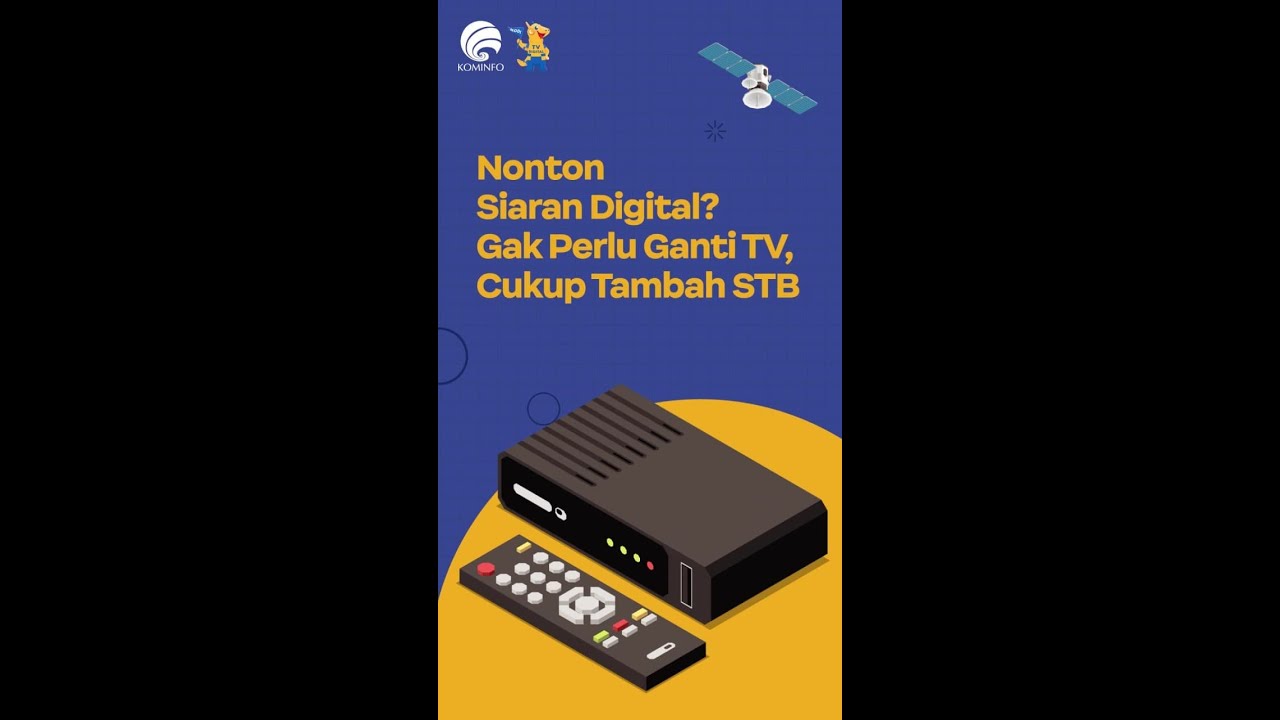 Nonton Siaran Digital? Gak Perlu Ganti TV, Cukup Tambah STB