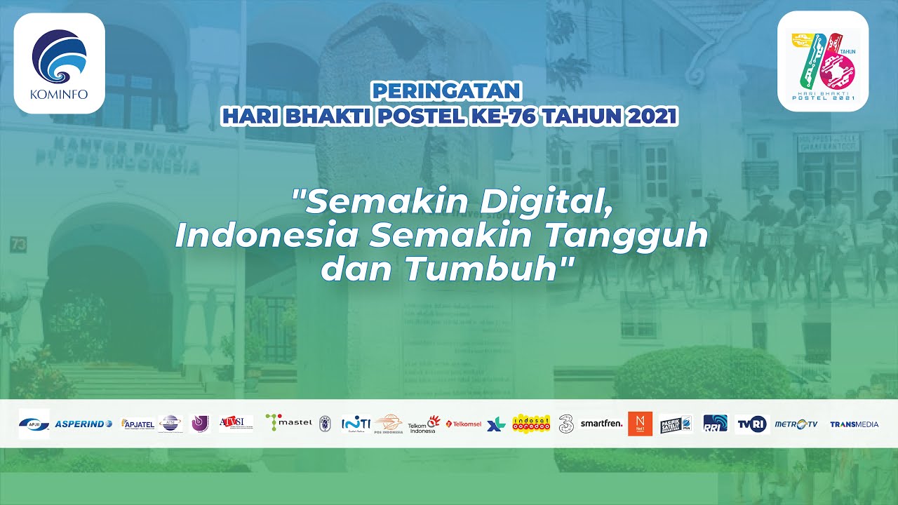 PERINGATAN HARI BHAKTI POSTEL KE-76 TAHUN 2021