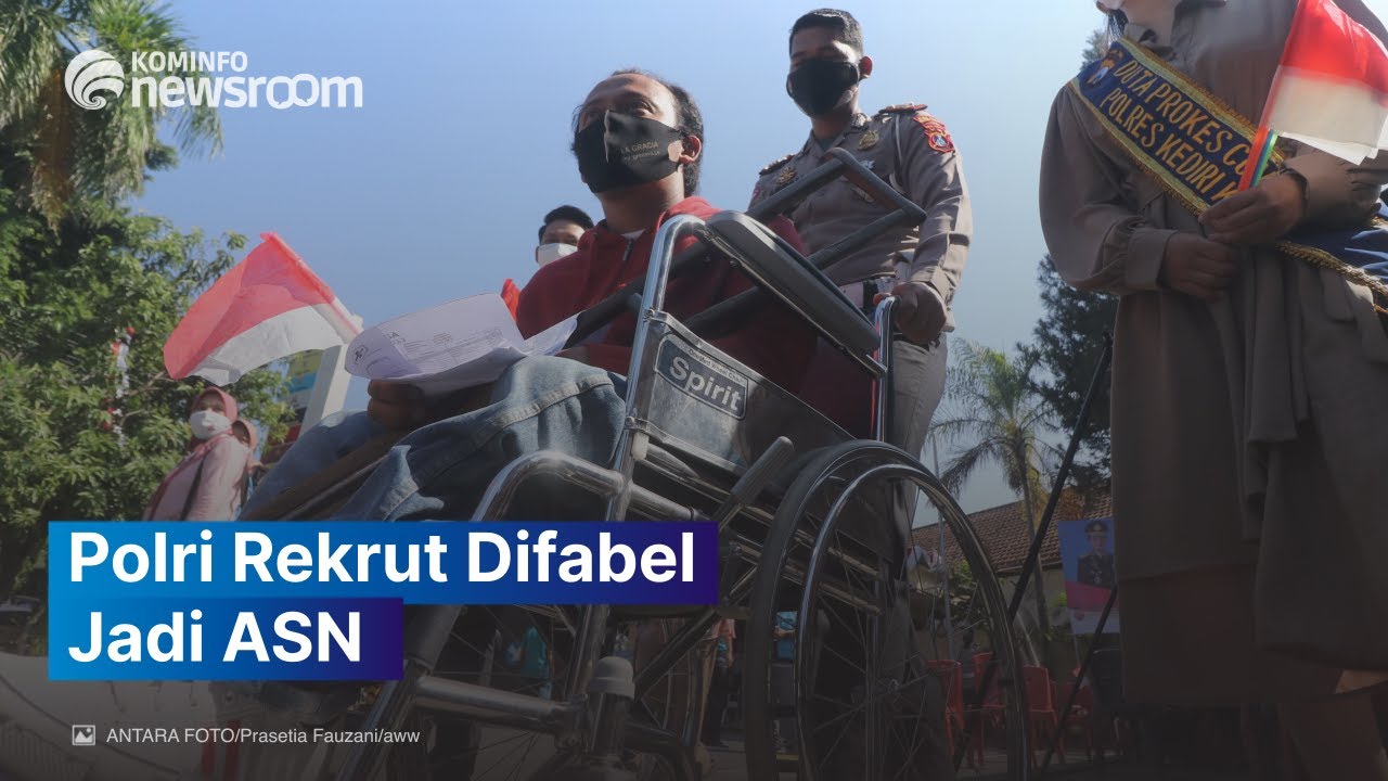 Polri Rekrut Penyandang Disabilitas Menjadi ASN Polri