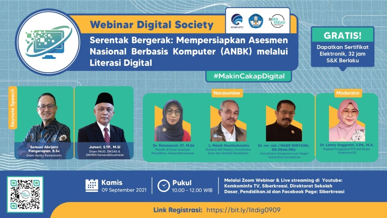 Serentak Bergerak: Mempersiapkan Asesmen Nasional Berbasis Komputer (ANBK) melalui Digital Literacy