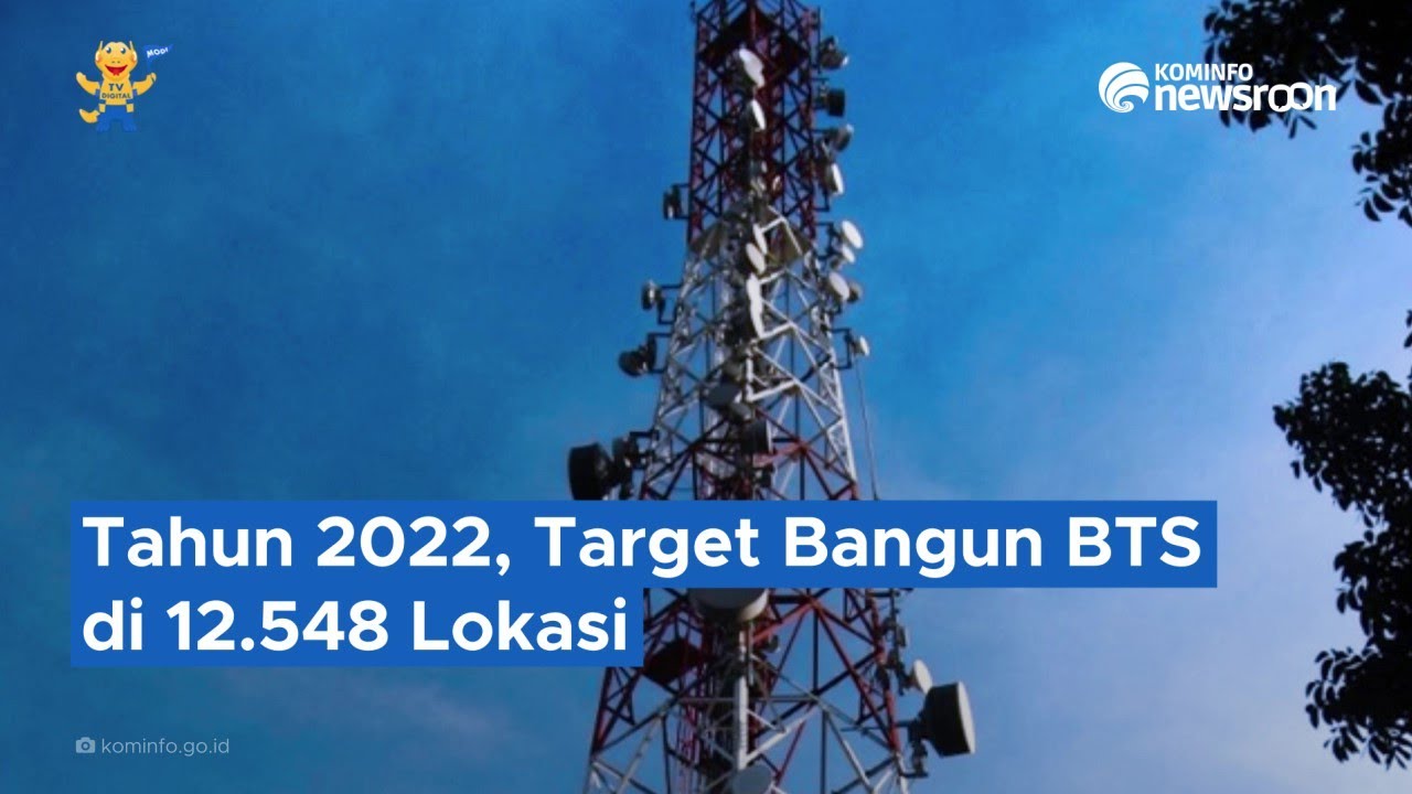 Tahun 2022, Target Bangun BTS di 12.548 Lokasi