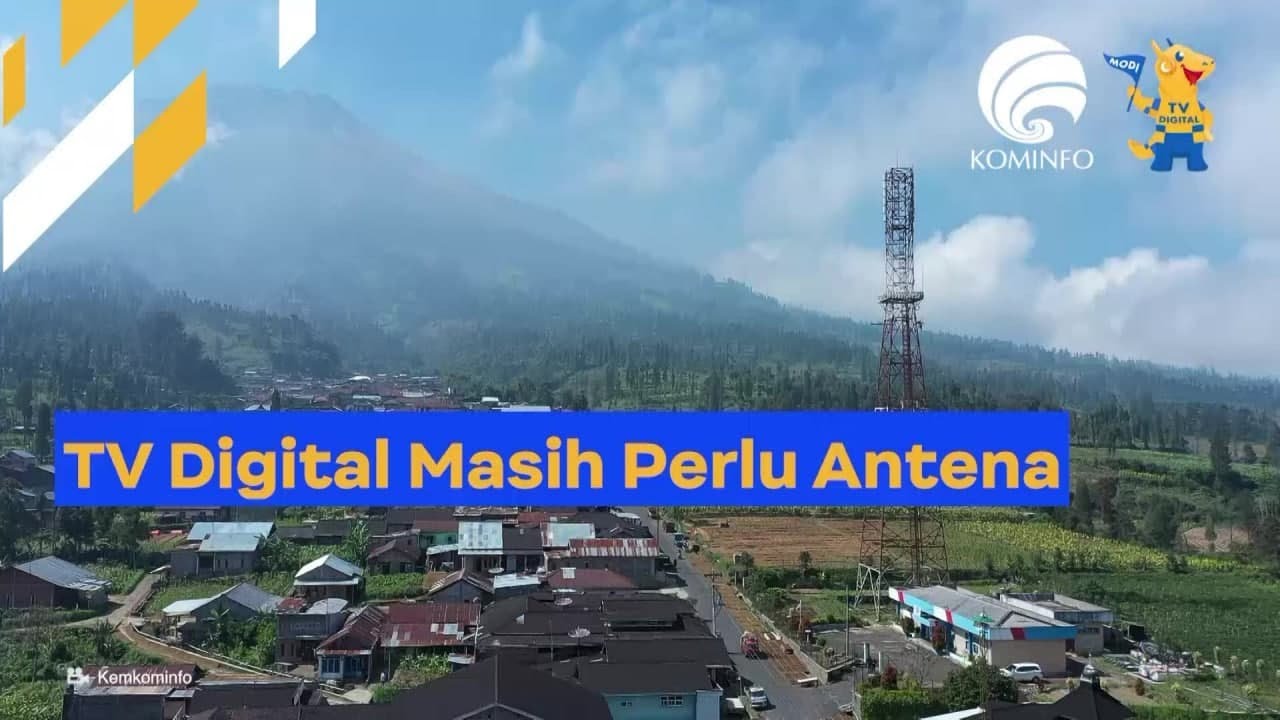 TV Digital Masih Perlu Antena