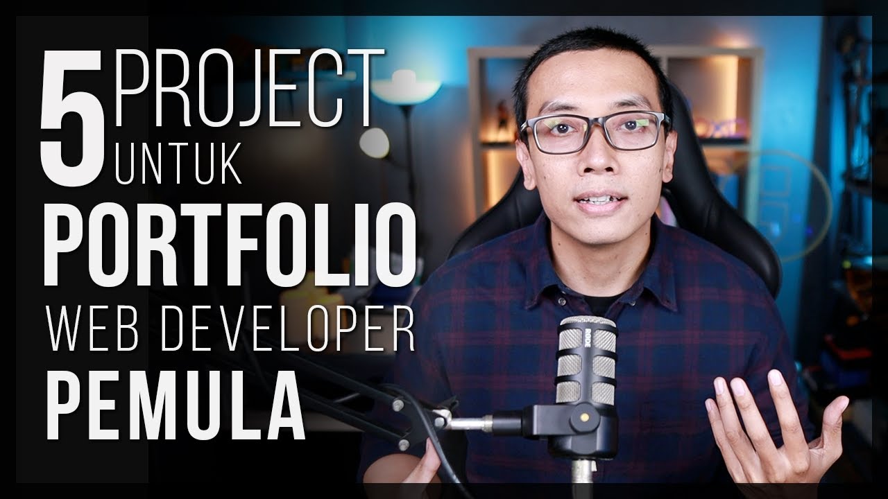 5 PROJECT untuk PORTFOLIO Web Developer PEMULA