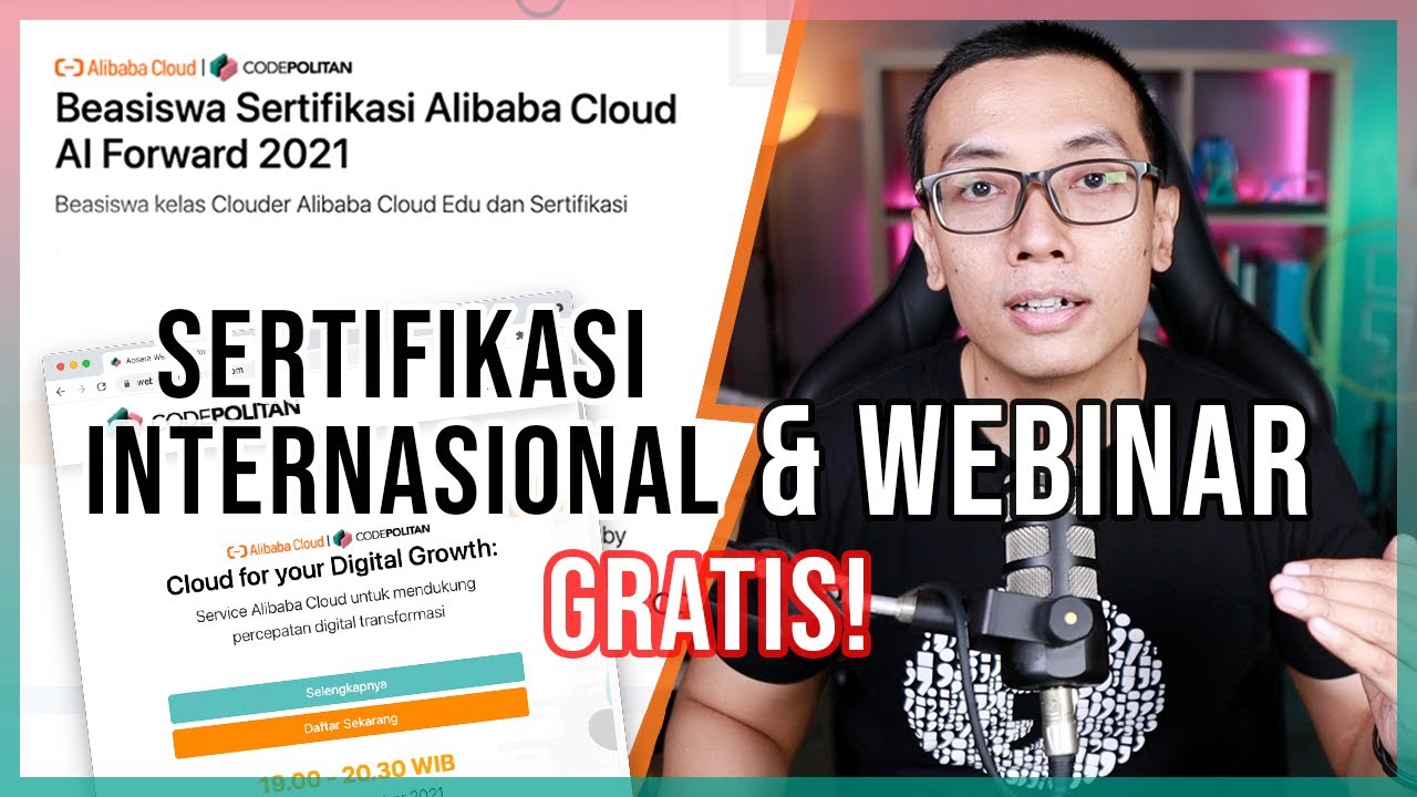 Beasiswa Sertifikasi Internasional AI dan Machine Learning dari Alibaba Cloud