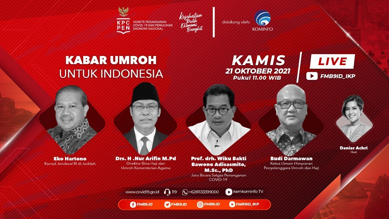 DIALOG PRODUKTIF KABAR KAMIS : KABAR UMROH UNTUK INDONESIA