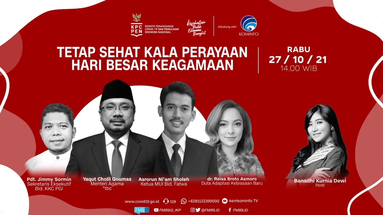 DIALOG PRODUKTIF RABU UTAMA“ Tetap Sehat Kala Perayaan Hari Besar Keagamaan”