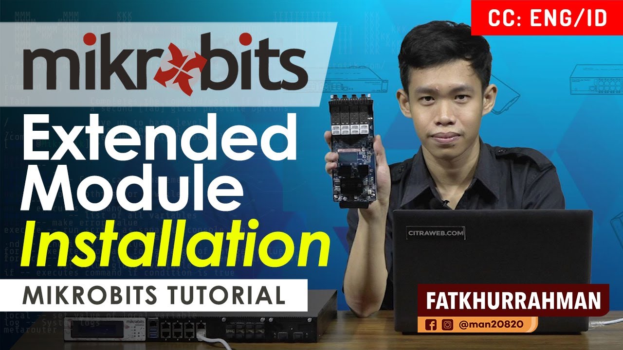 Mikrobits Extended Module Installation - MIKROTIK TUTORIAL [ENG SUB]