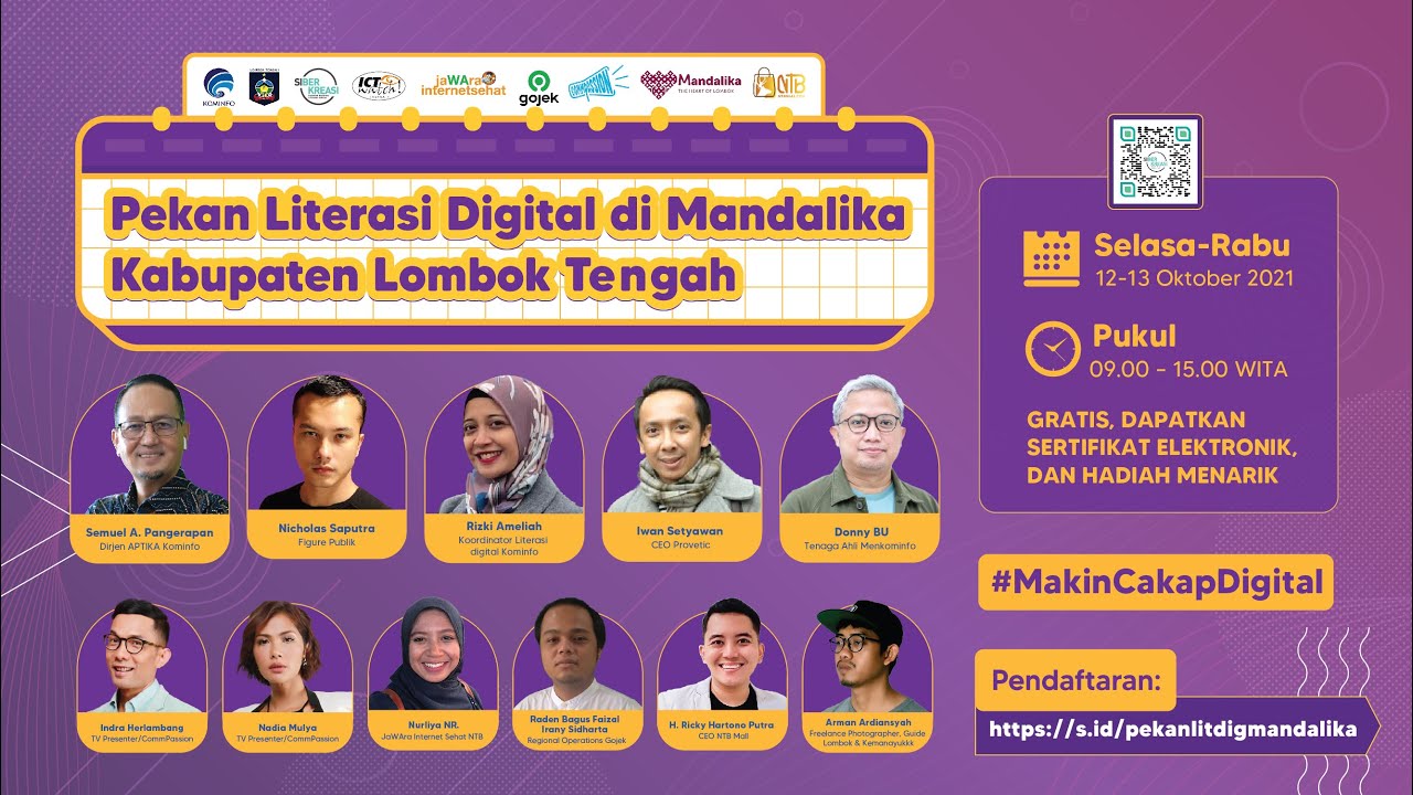 Pekan Literasi Digital di Mandalika (Kabupaten Lombok Tengah) - DAY 2