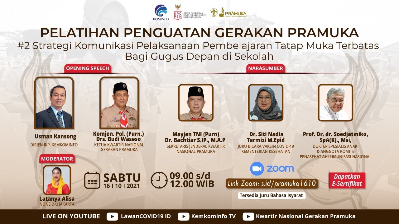 Pelatihan Penguatan Gerakan Pramuka