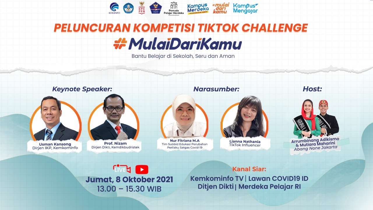 Peluncuran Kompetisi TikTok Challenge #MulaiDariKamu