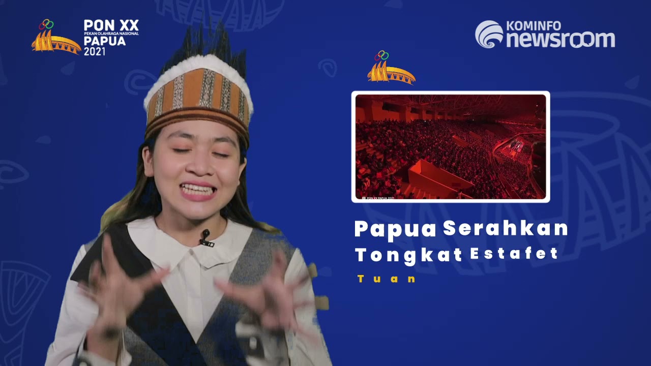 Penutupan PON XX Papua: Dari Papua untuk Indonesia, Torang Bisa!