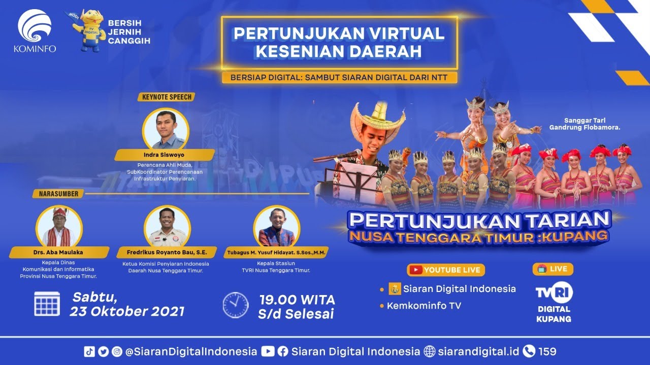 Pertunjukan Virtual - Tarian Nusa Tenggara Timur : Kupang