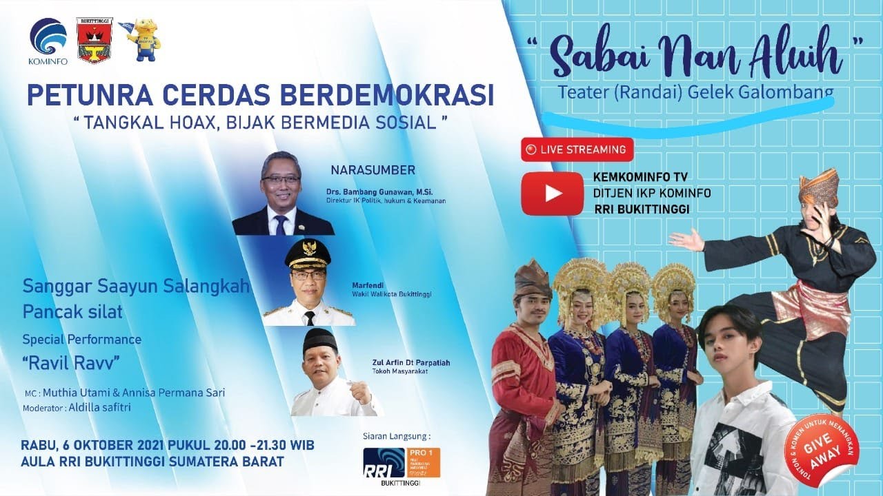 Petunra Cerdas Berdemokrasi - Tangkal Hoax, Bijak Bermedia Sosial