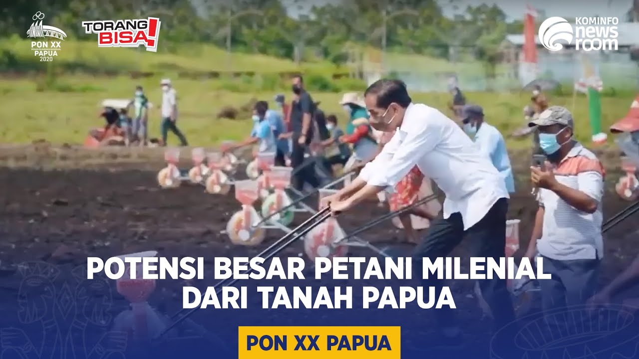 PON XX PAPUA - Potensi Besar Petani Milenial dari Tanah Papua