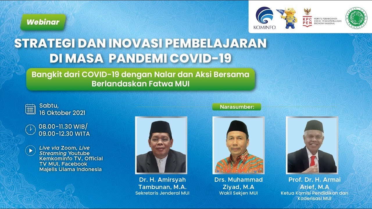 Strategi dan Inovasi Pembelajaran di Masa Pandemi COVID-19