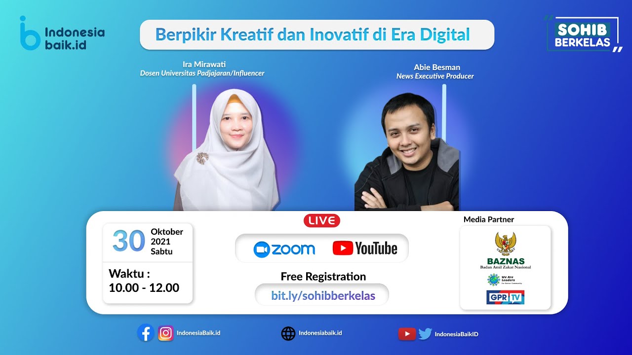 Workshop SohIB Berkelas: Berpikir Kreatif dan Inovatif di Era Digital