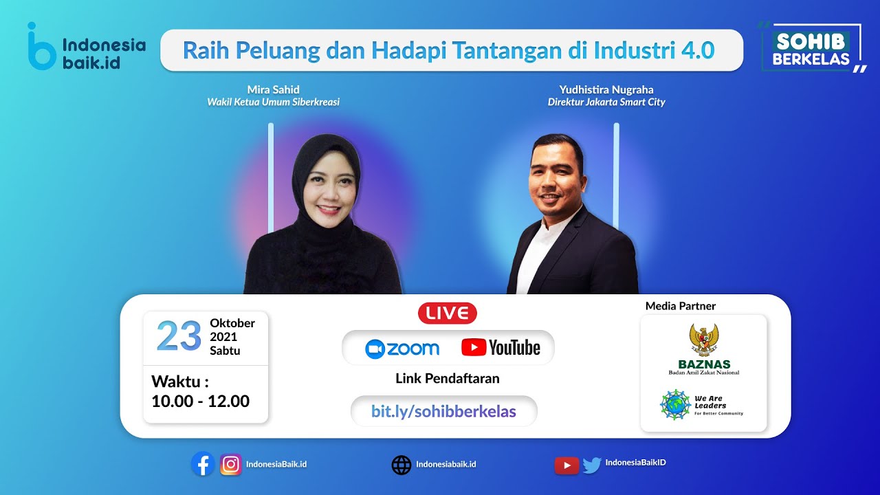 Workshop SohIB Berkelas: Raih Peluang dan Hadapi Tantangan Digital di Industri 4.0