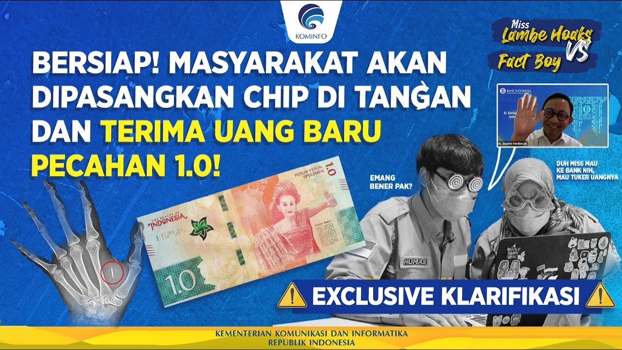 Bank Indonesia Keluarkan Uang Baru Pecahan 1.0 Senilai 1 Juta?! #MissLambeHoaksVSFactBoy Eps. 17