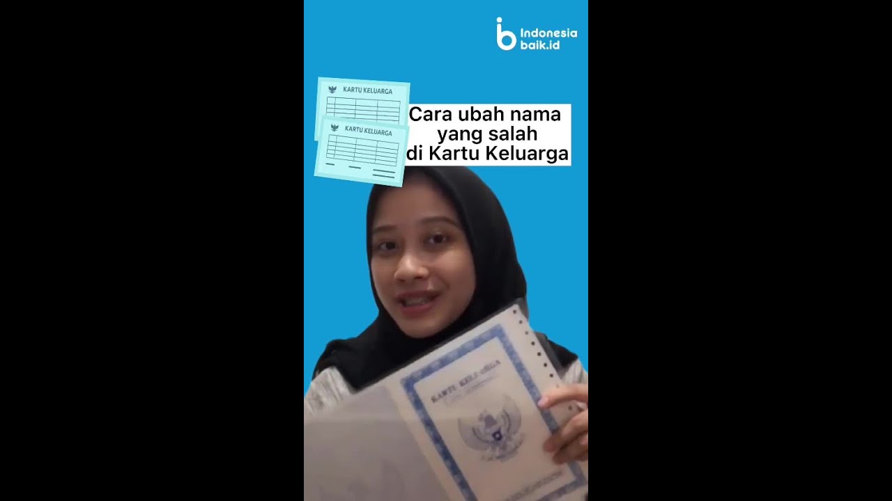 Cara Ubah Nama Salah di Kartu Keluarga