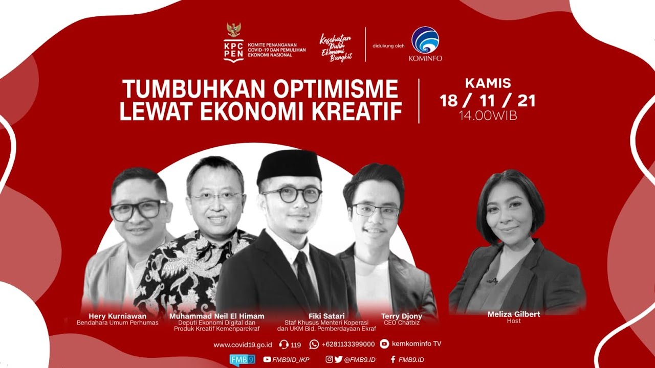 DIALOG PRODUKTIF KABAR KAMIS “Tumbuhkan Optimisme Lewat Ekonomi Kreatif”