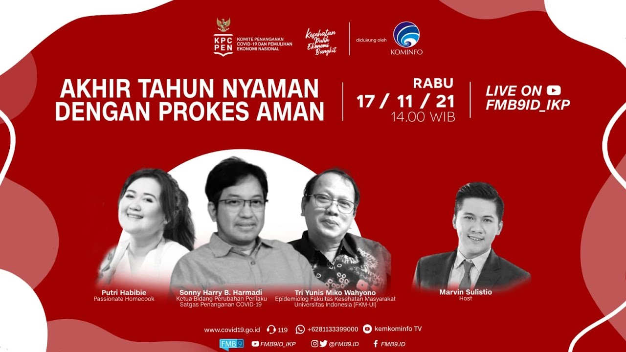 DIALOG PRODUKTIF RABU UTAMA“Akhir Tahun Nyaman dengan Prokes Aman”