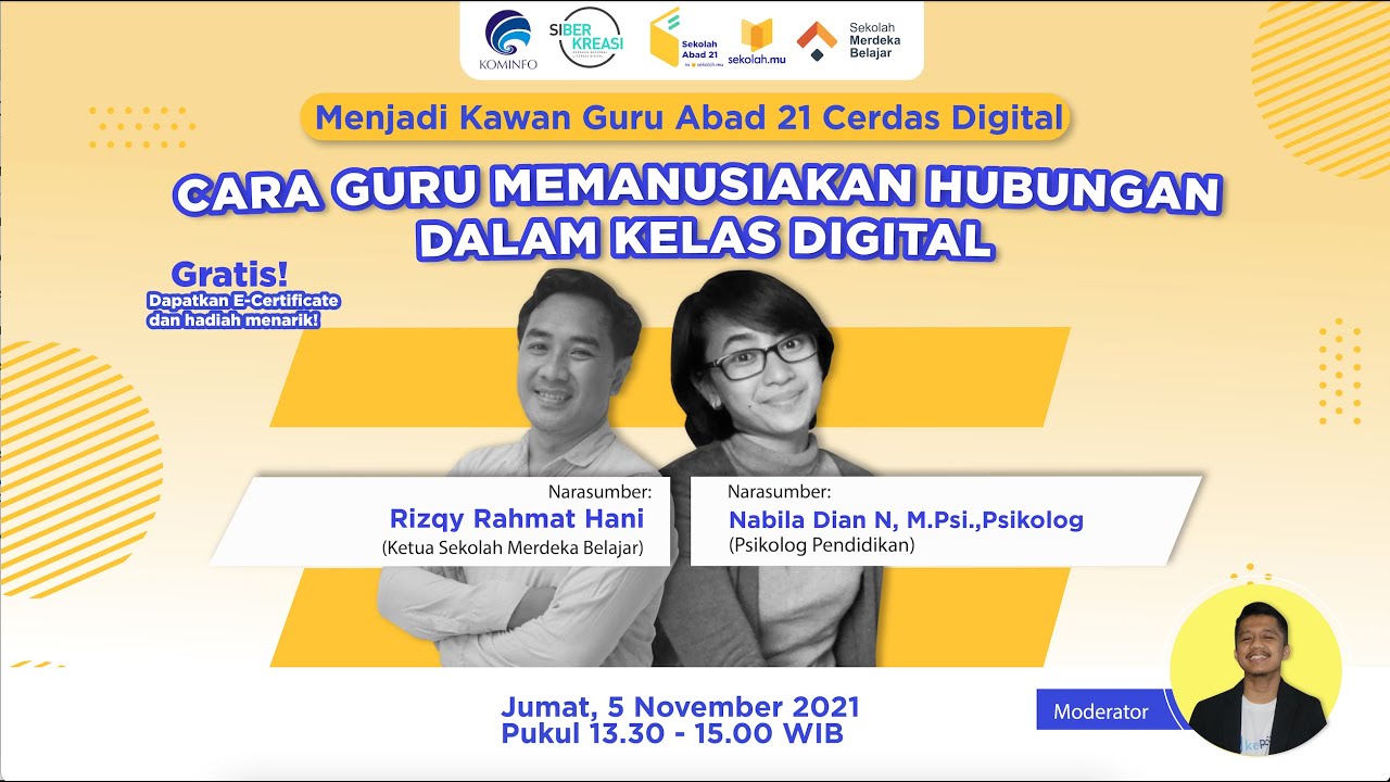 Menjadi Kawan Guru Abad 21 Cerdas Digital: Cara Guru Memanusiakan Hubungan di Kelas Digital