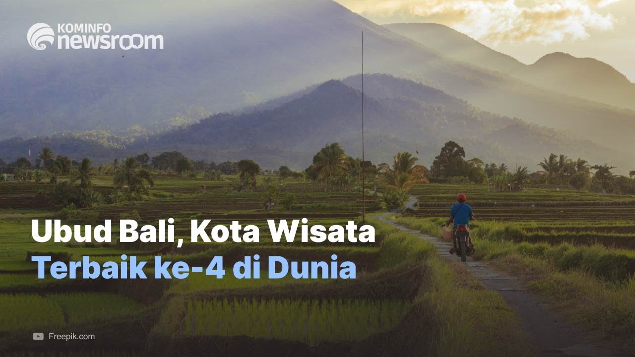 Ubud Dinobatkan Jadi Kota Wisata Terbaik ke-4 di Dunia