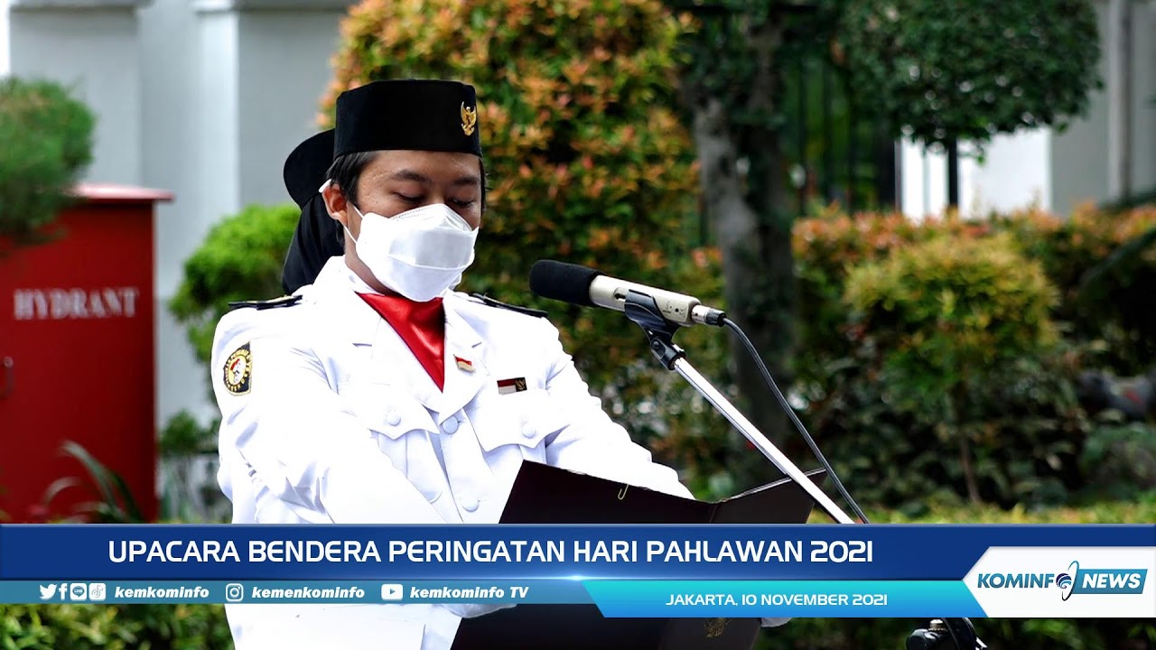 Upacara Bendera Peringatan Hari Pahlawan 2021