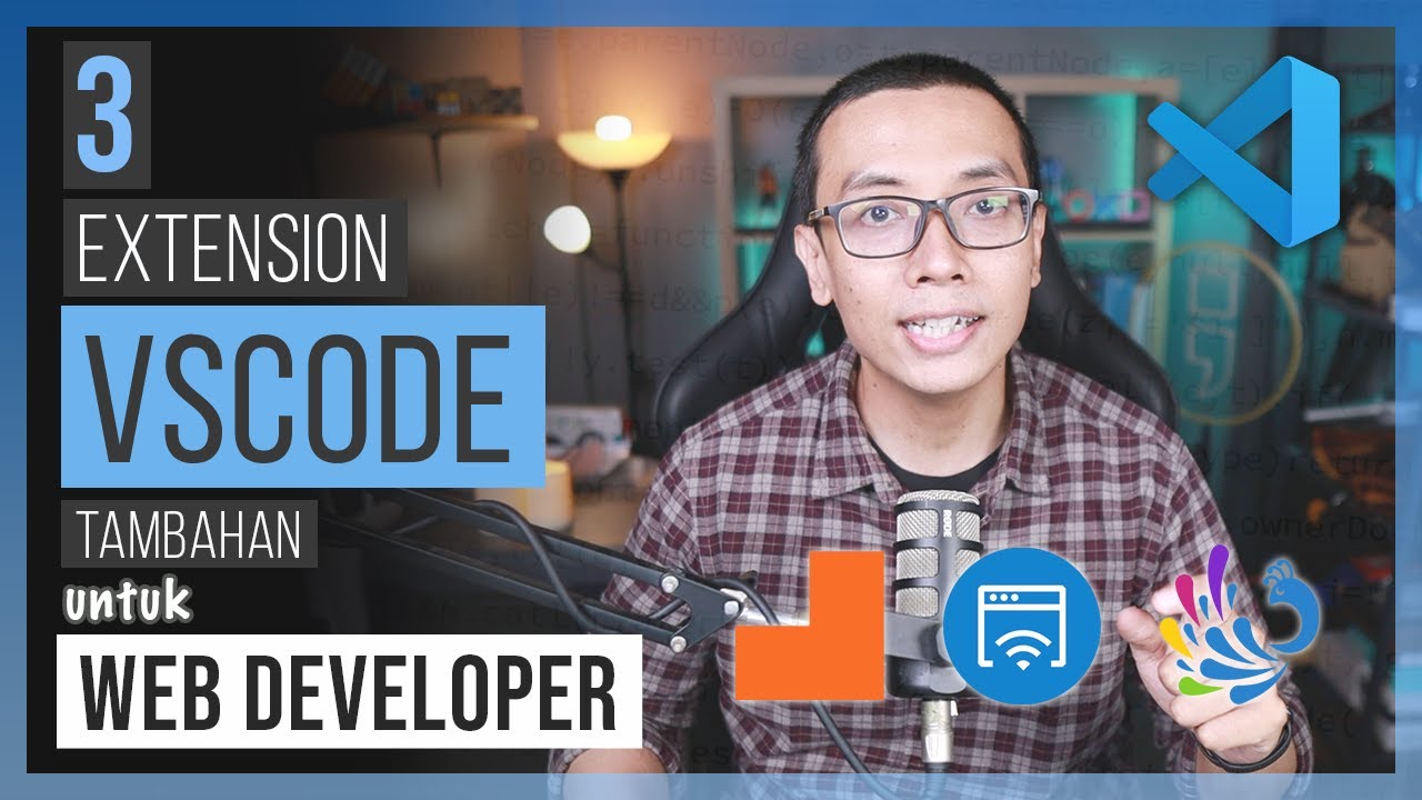 3 Extension VSCODE untuk WEB DEVELOPER