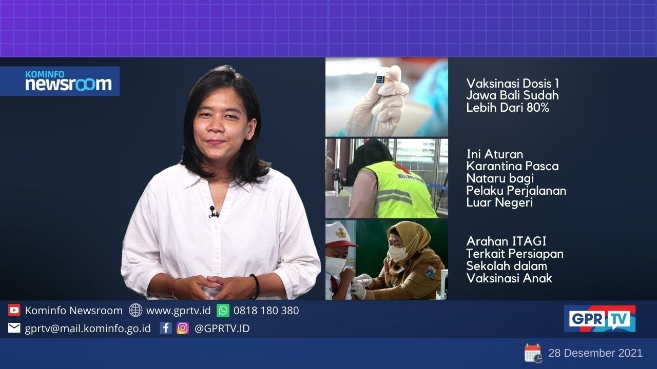 Berita Pemerintah Tanggal 28/12/2021 | Kominfo Newsroom