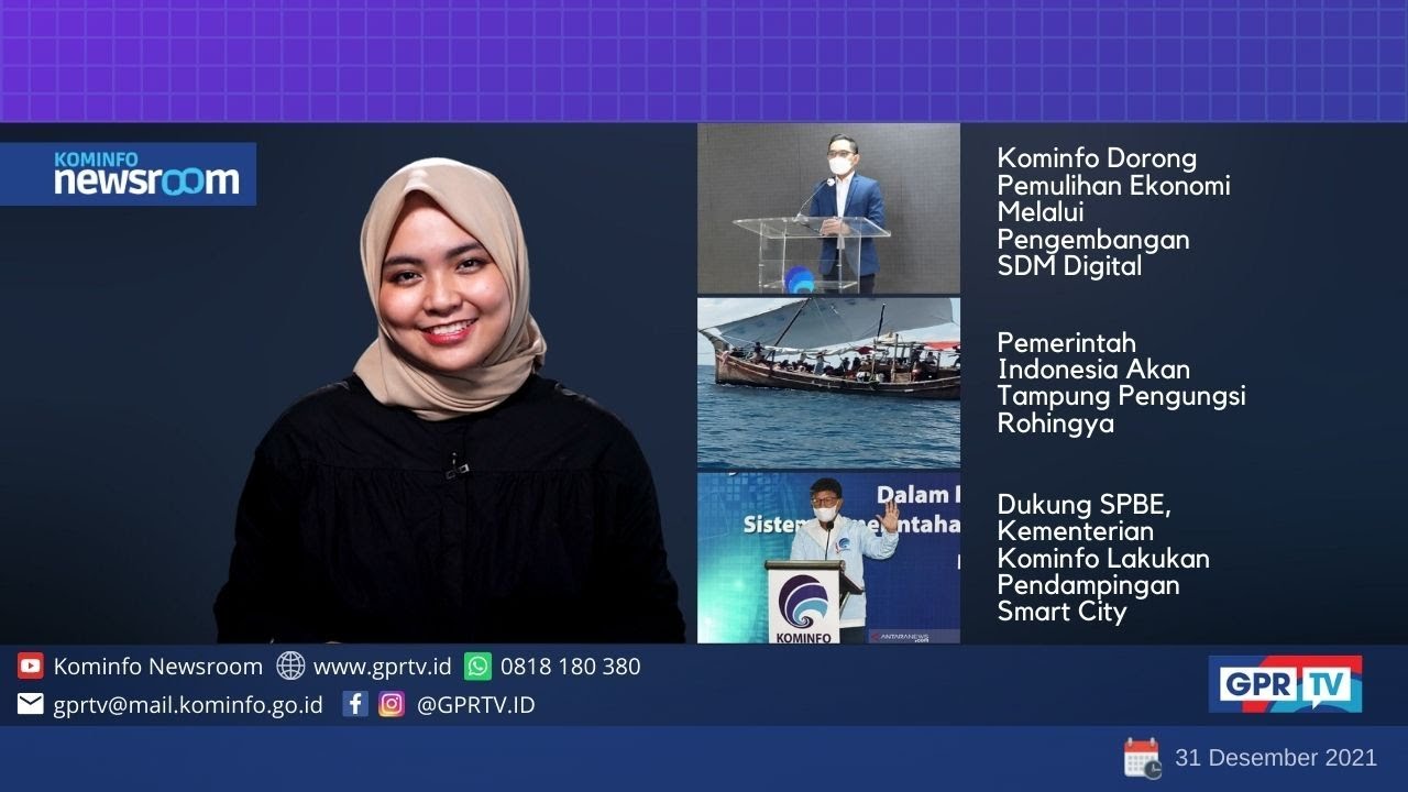 Berita Pemerintah Tanggal 31/12/2021 | Kominfo Newsroom