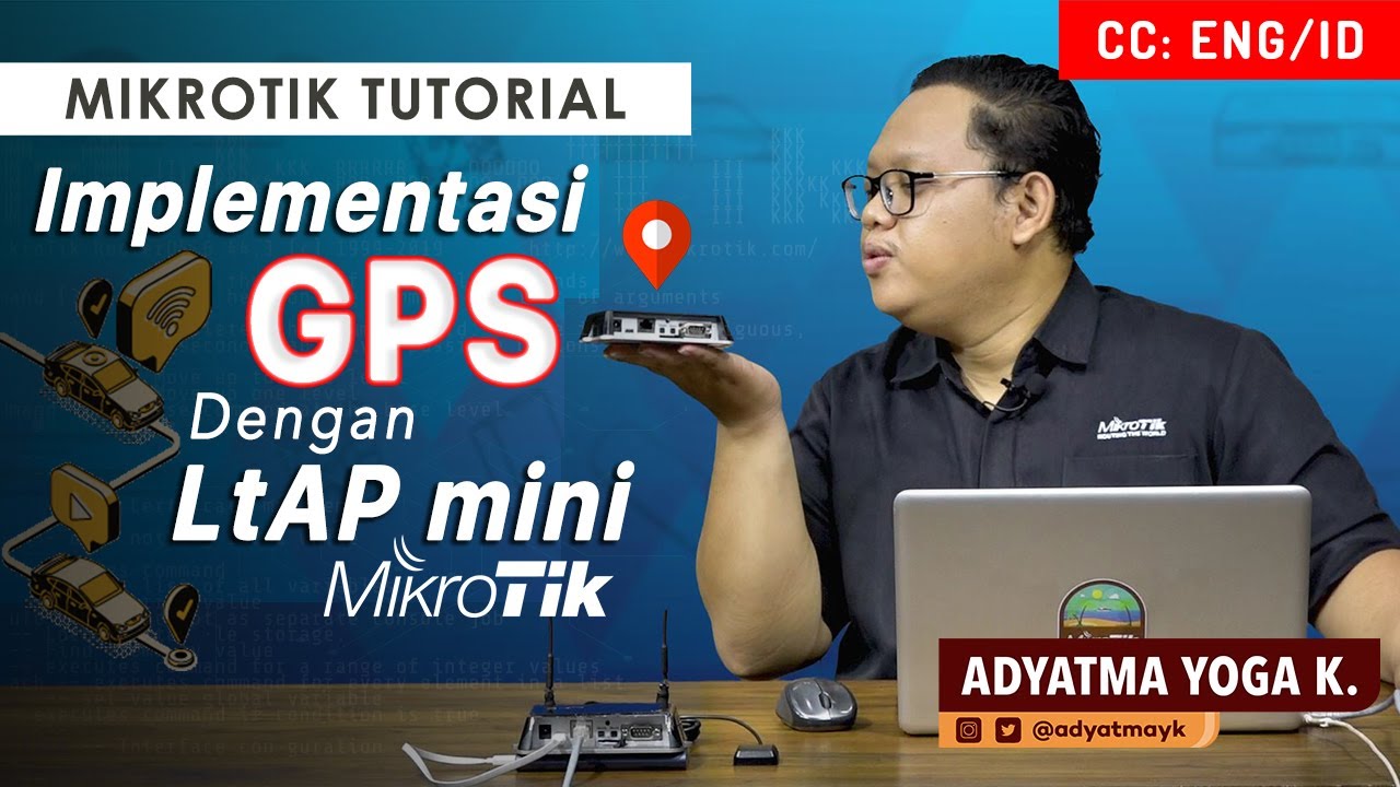 Implementasi GPS dengan LtAP mini - MIKROTIK TUTORIAL [ENG SUB]