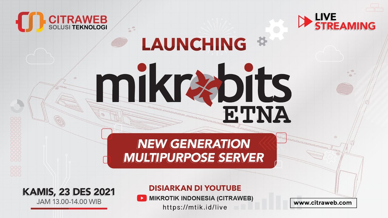 Launching Mikrobits ETNA New Generation [Live Streaming]